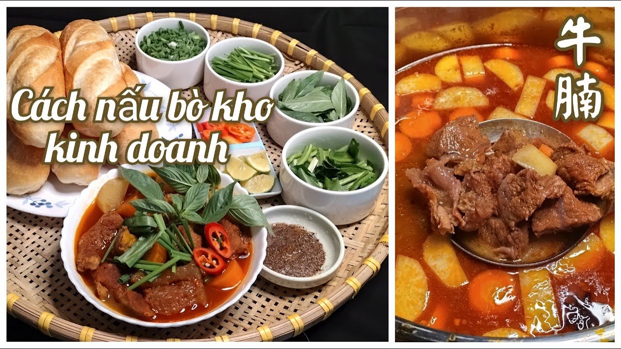 Hướng dẫn Cách nấu bò kho đơn giản – Bò kho người hoa – Cách nấu bò kho kinh doanh – Nước dùng thơm ngon ăn không ngán [牛腩].