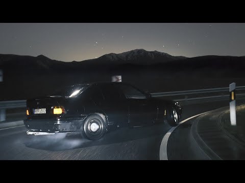 BLACK BIMMER - Linius ft. Kordas (BMW E36 325i STREET DRIFTING)