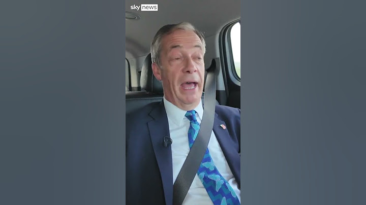 Farage joins Trump for election night