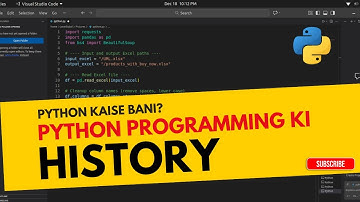 Python Programming Ki History | Complete Python History in Hindi | Video #01