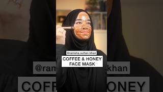 Coffee & Honey FaceMask⭐️ Best Face Mask at Home ⭐️ shorts ramshasultan facemask diy skincare