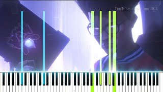 League of Legends - "RISE" - Worlds 2018 Theme (Synthesia Piano Tutorial) screenshot 5