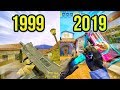 Evolution Of The MAC 10 In Counter Strike On Inferno Map 1999 2019 