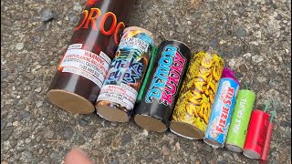 8 different firecrackers🧨…what one was the LOUDEST🎆