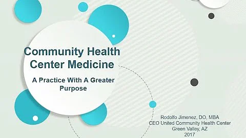 2017 Hero Healer Lecture Series--Dr. Rodolfo Jimenez