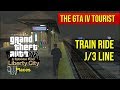 The GTA IV Tourist: Night Train Ride and Stations Tour J/3 (red) line - Part 4 of 4 - 60fps