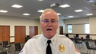 Alabaster Fire Chief Tim Love talks about the need for enforcement of school building safety codes.