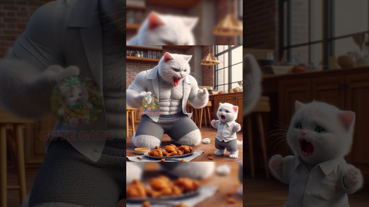 Cats AI Story 🙀🐾😭 
