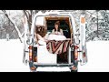 How to Keep Warm While Living in a Van in Winter | Eamon & Bec