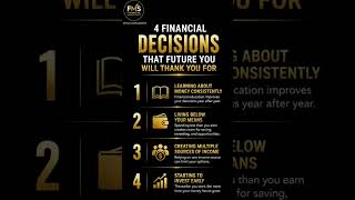 4 Financial Decisions That Future You Will Thank You For