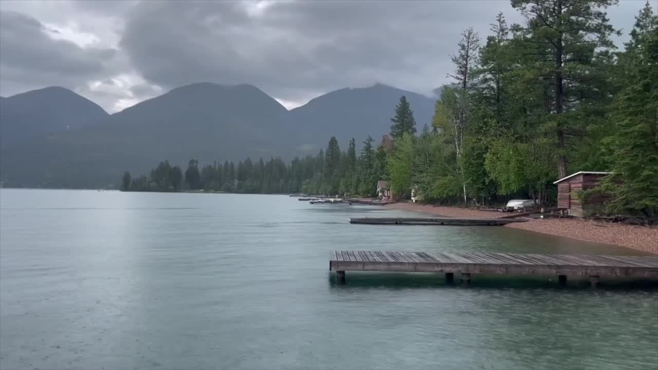 Flathead Lake water level forecast changes for month of August - YouTube