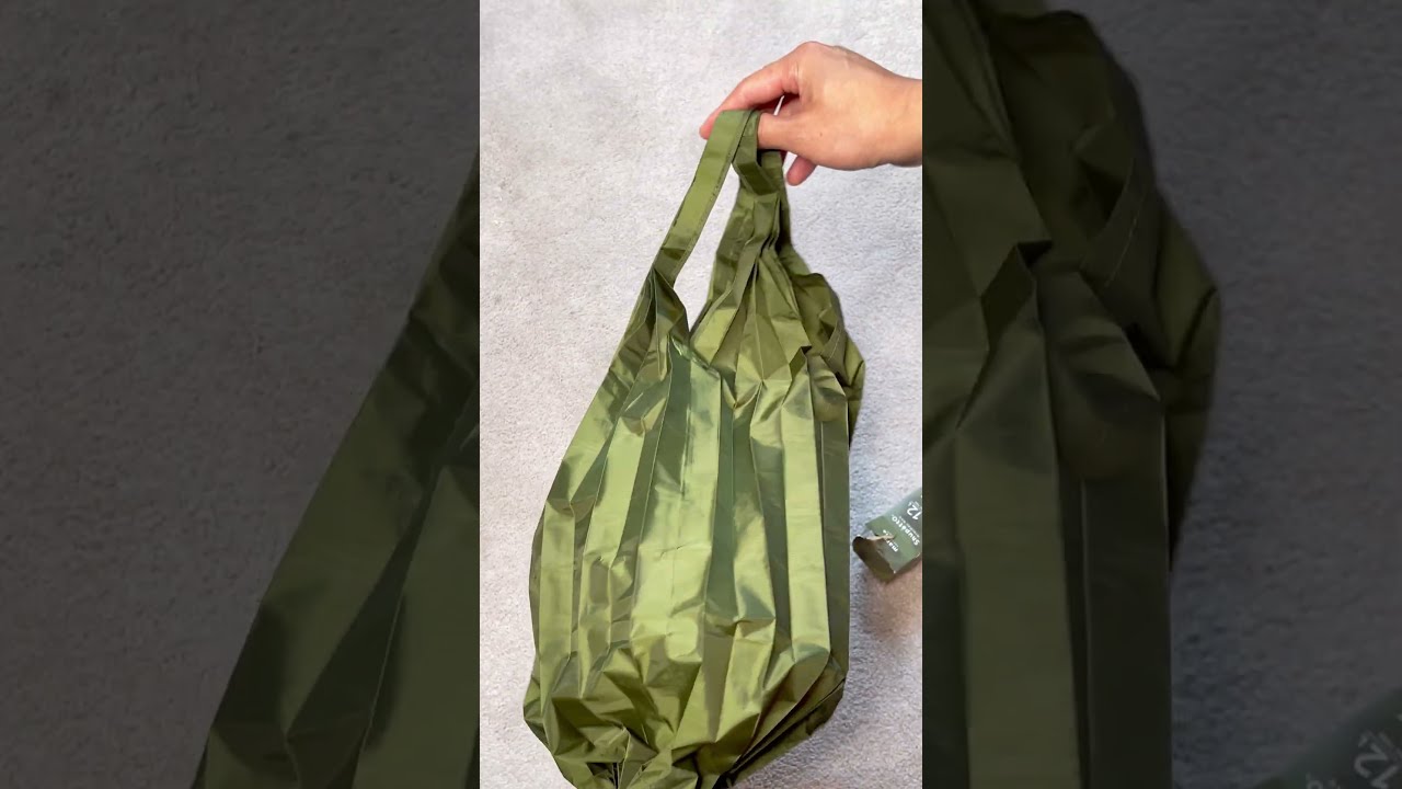 The Tiniest Lightweight Foldable Shopping Bag Shupatto 12L Minimal