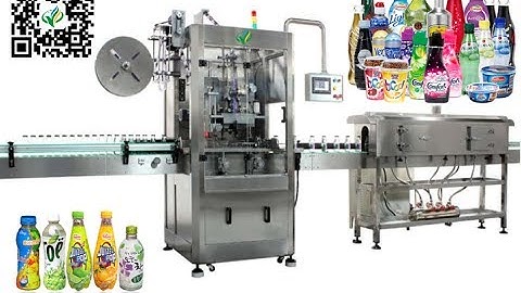 automatic shrink sleeve labeling machine with steam shrink tunnel and generator