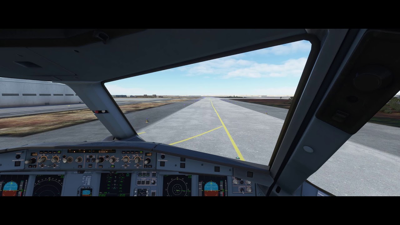 Microsoft Flight Simulator 2020 A320 DOHA TO KUWAIT