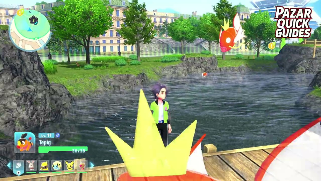 Где поймать Мэджикарпа в Pokémon Legends: краткое руководство Z-A