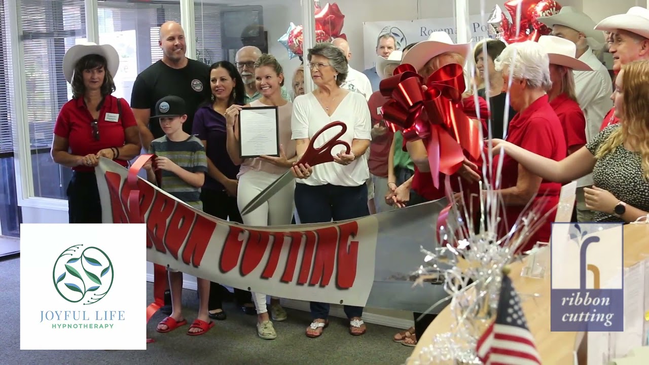 Joyful Life Hypnotherapy Ribbon Cutting with Fountain Hills Chamber of Commerce!