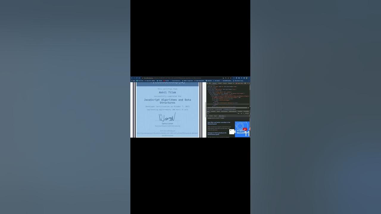 How to download freecodecamp certificate youtube