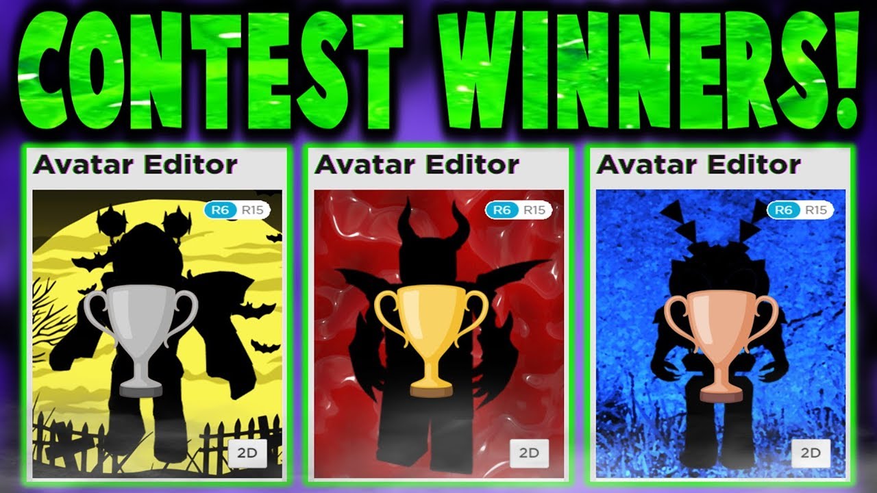 Winners Roblox Halloween Costume Competition 2019 Youtube - roblox rthro design contest winners avatars on roblox