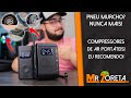 Compressores de Ar Portáteis da Xiaomi e Baseus! Compactos e Potentes! Análise