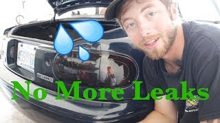 Miata Tail Light Gasket Install