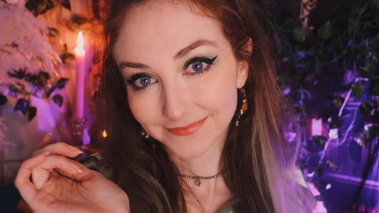 ASMR Forest Fae Speaks Gibberish Whilst Pampering You