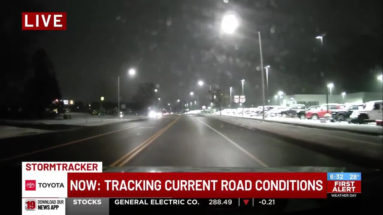 Tracking road conditions - YouTube