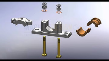 Pedestal bearing animation