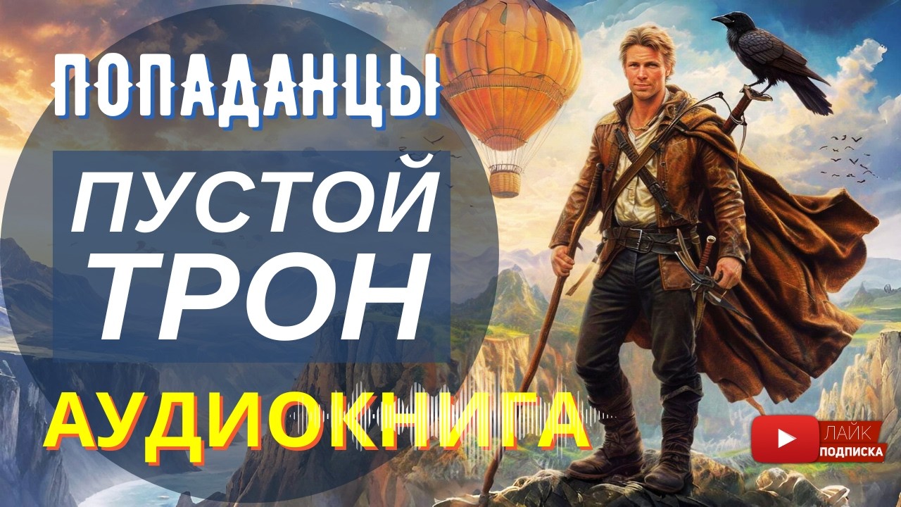 АУДИОКНИГА ПОЛНОСТЬЮ  🧔💪  ПУСТОЙ ТРОН: Ему предстоит стать королём 👑  /// #Попаданцы боевое фэнтези