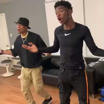 LIL NAS X -PANINI :IN PREPARATION (DANCING) OF OFFICIAL CLIP