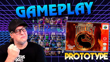 Mortal Kombat Trilogy - N64 PROTOTYPE Gameplay