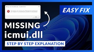 icmui.dll Error Windows 11 | 2 Ways To FIX | 2021