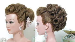 2 Cute hairstyles for medium&long hair || Hair inspiration || Bridal hairstyle tutorial || High bun