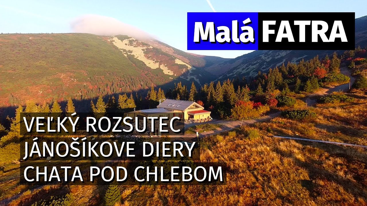 Janosikowe Diery, Mały Rozsutec - Mała Fatra - Słowacja 08.2019