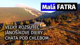 Malá Fatra| Hrebeňovka | Chata pod Chlebom | Veľký Rozsutec | Veľký Kriváň | GoPro10