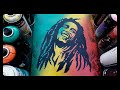 Bob Marley - Spray Paint Art
