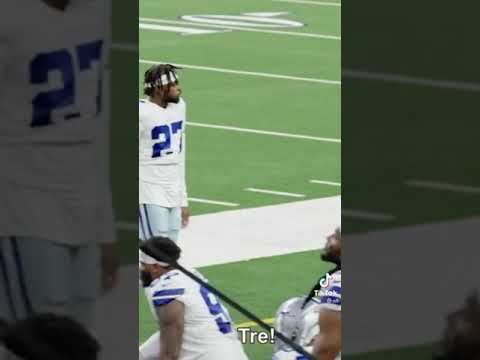 Trevon Diggs Son Aaiden Diggs is his hype man?!!