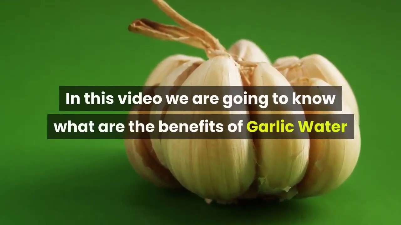 Garlic Water Side Effect - YouTube