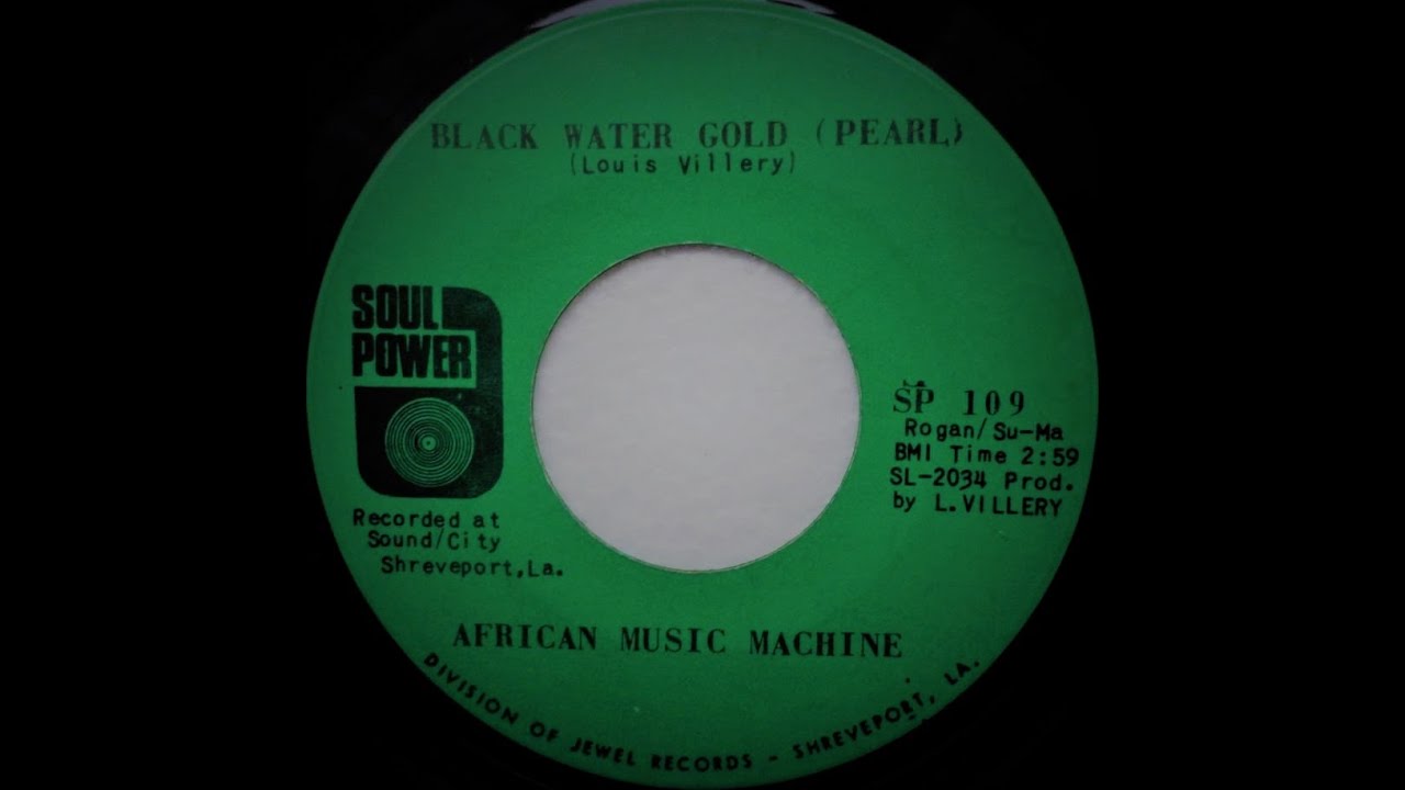 African Music Machine Black Water Gold Pearl *Soul Power Records