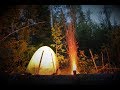 в лес с ночевкой / любительское видео