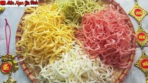 2024 Làm MỨT ĐU ĐỦ Không Cần Nước Vôi Đón Tết Sum Vầy | Món Ngon Gia Đình