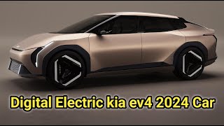 New Digital Electric kia ev4 2024 Car | Luxury Car Review |