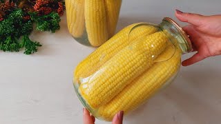 The easiest way to keep corn fresh for two years! #corn #food