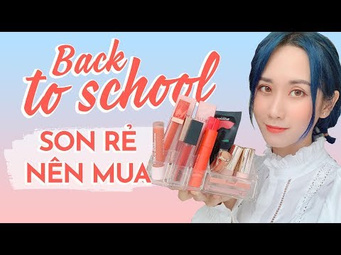 BACK TO SCHOOL SERIES | SON RẺ CƯNG NHẤT NĂM CHO HỌC SINH | HƯƠNG WITCH