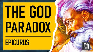 Epicurus God Paradox - Epicurean Philosophy, Problem of Evil, and Pleasure Seeking short lecture