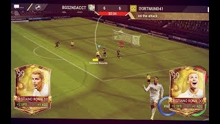 FIFA Mobile 18 Preseason 99 OVR Ronaldo Gameplay & Giveaway!! *INSANE* Highlights w/ BLOOPERS!