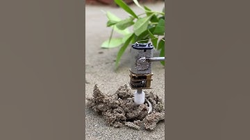 diy tractor tree planting machine science project | post hole digger machine | @Mini Creative