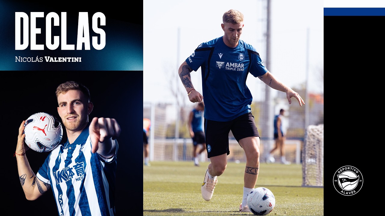 Nicolás Valentini: “Dar el paso para La Liga es algo con lo que soñaba” | Deportivo Alavés