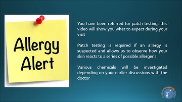 What to Expect: Patch Testing