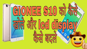 Gionee S10 lite disassembly and lcd change