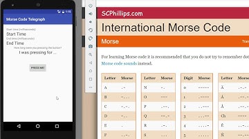 Android Internal Storage Tutorial, Morse Code App - part 4, reading from file 2